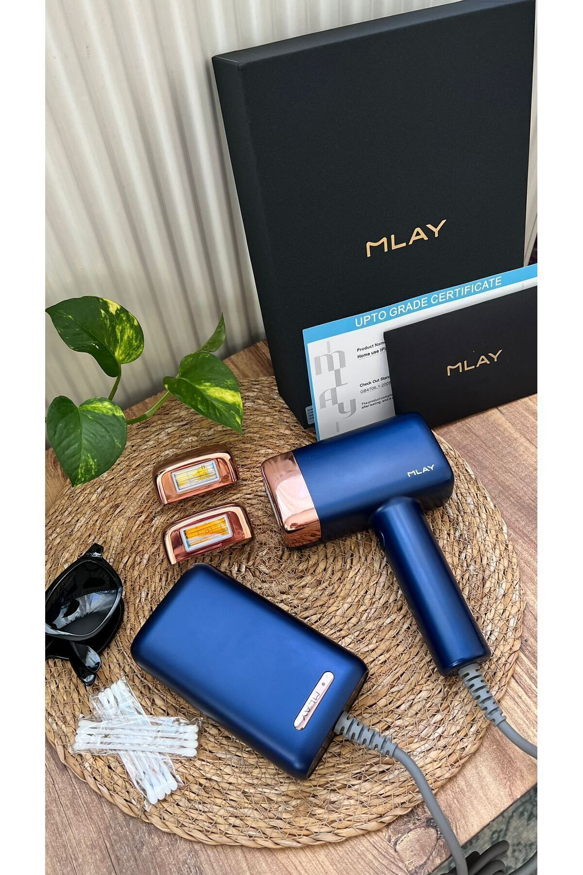 Mlay T14 Ev Tipi Epilasyon Lazer Cihazı 3 Başlık (HR+FA+SR)