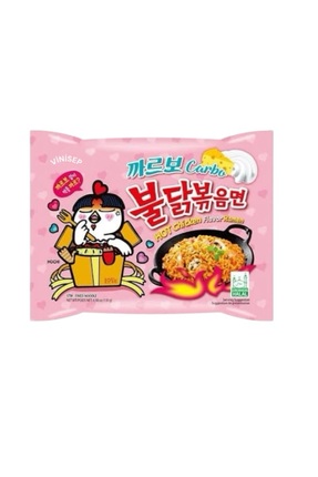 vinisep Carbonara buldak ramen kore makarna -Helal Damgalı Orjinal (KORE KAHV...