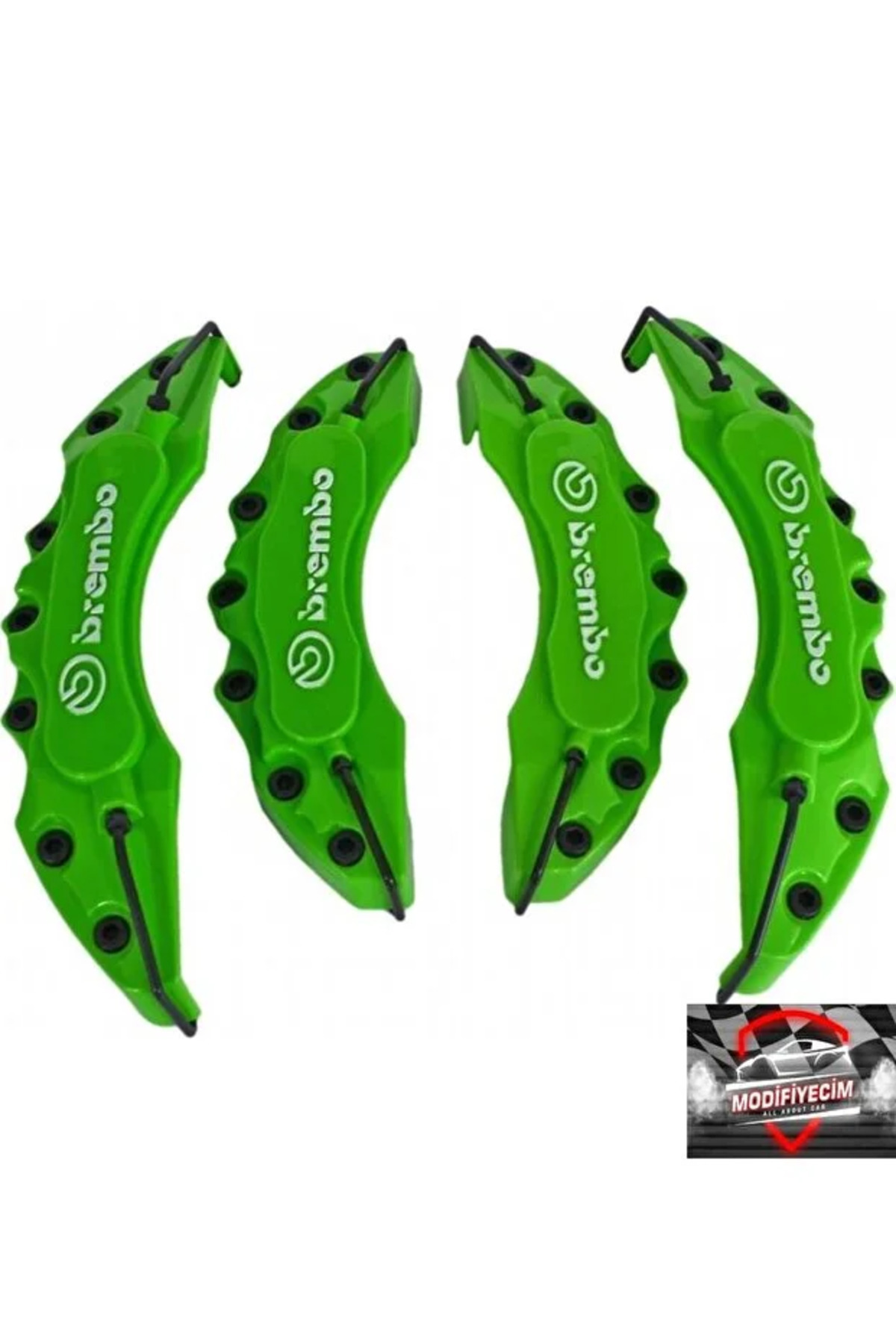 Modifiyecim TOFAŞ YEŞİL BREMBO 4'LÜ KALİPER SETİ KABARTMALI