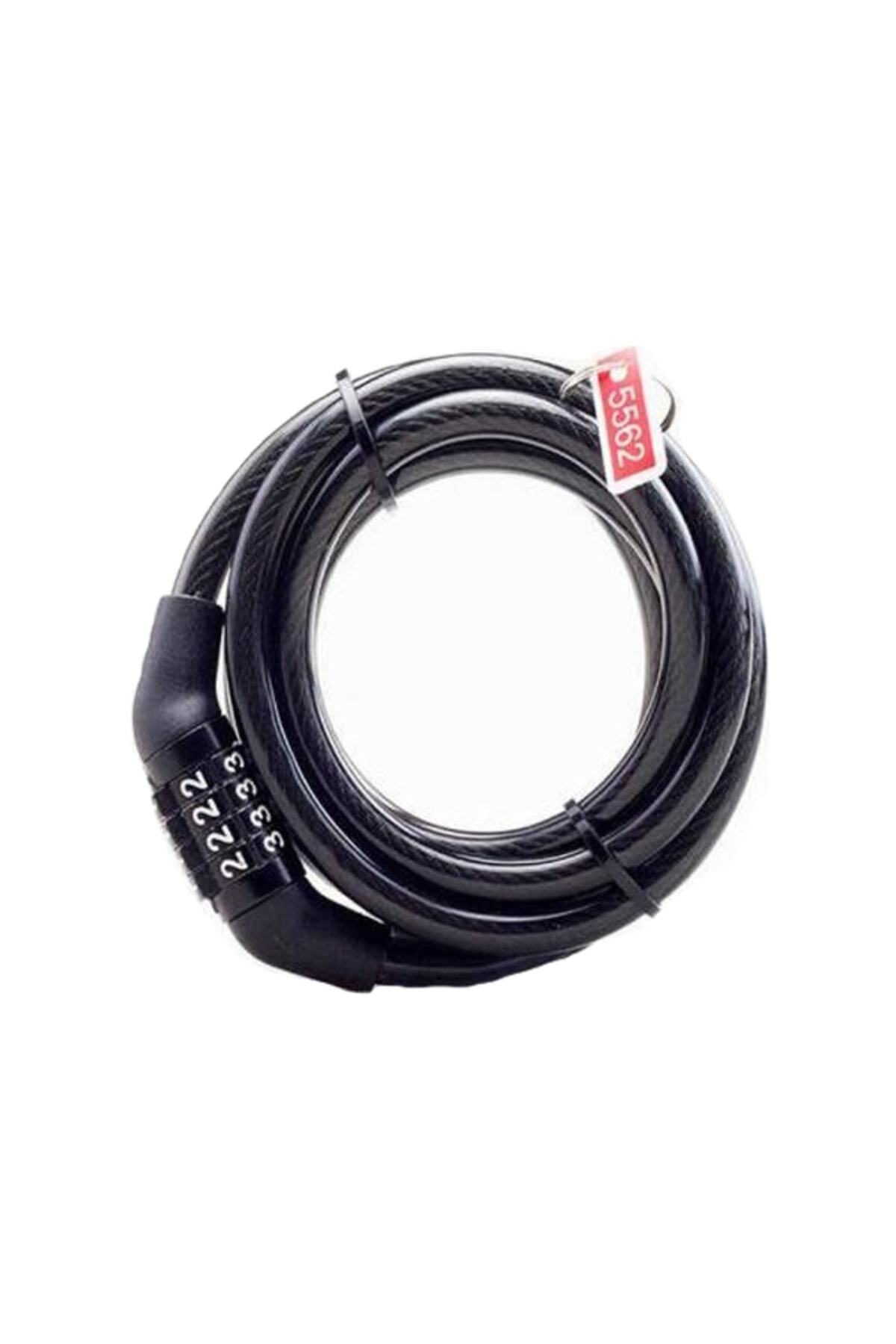 Genel Markalar Şifreli Çelik Kilit Bisiklet Motosiklet Güvenlik Kilidi Bebek Arabası fotoğrafı 5 (önizleme)