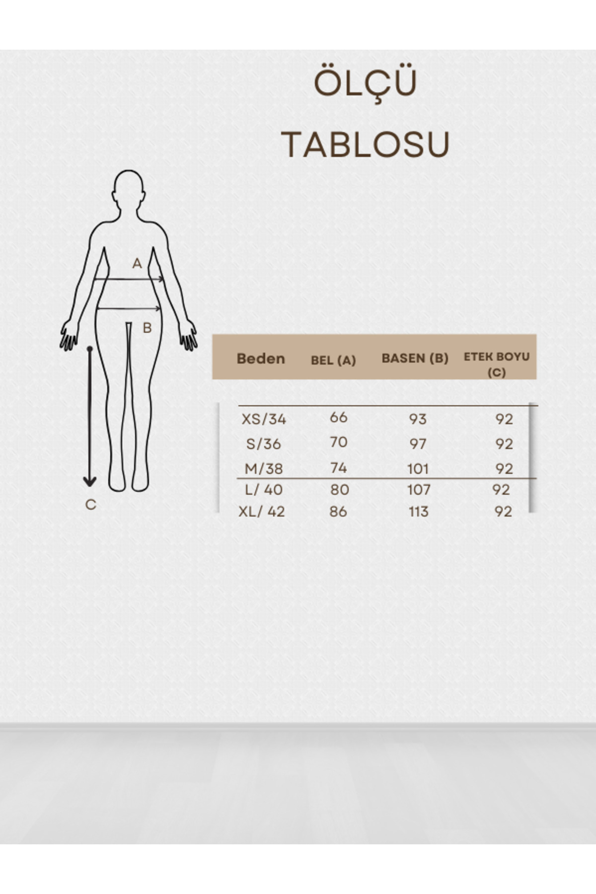Dema  Kadın Denim Pamuklu Mavi Çan Etek - Görsel 5