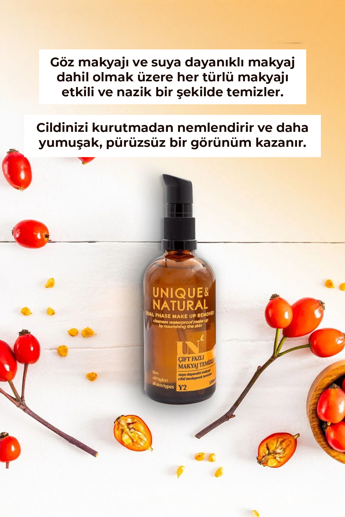 Çift Fazlı Makyaj Temizleyici 100ml — 8684298952023 — تصویر 2 از 6