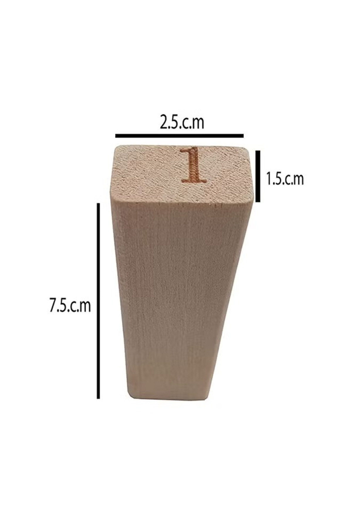 مجموعة مكعبات خشبية كلاسيكية مكونة من 51 قطعة غير سامة وصديقة للبيئة وقابلة للتكديس