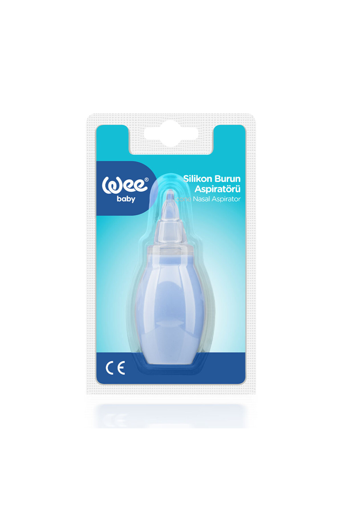 Wee Baby Silikon Burun Aspiratörü - MAVİ fotoğrafı 4 (önizleme)