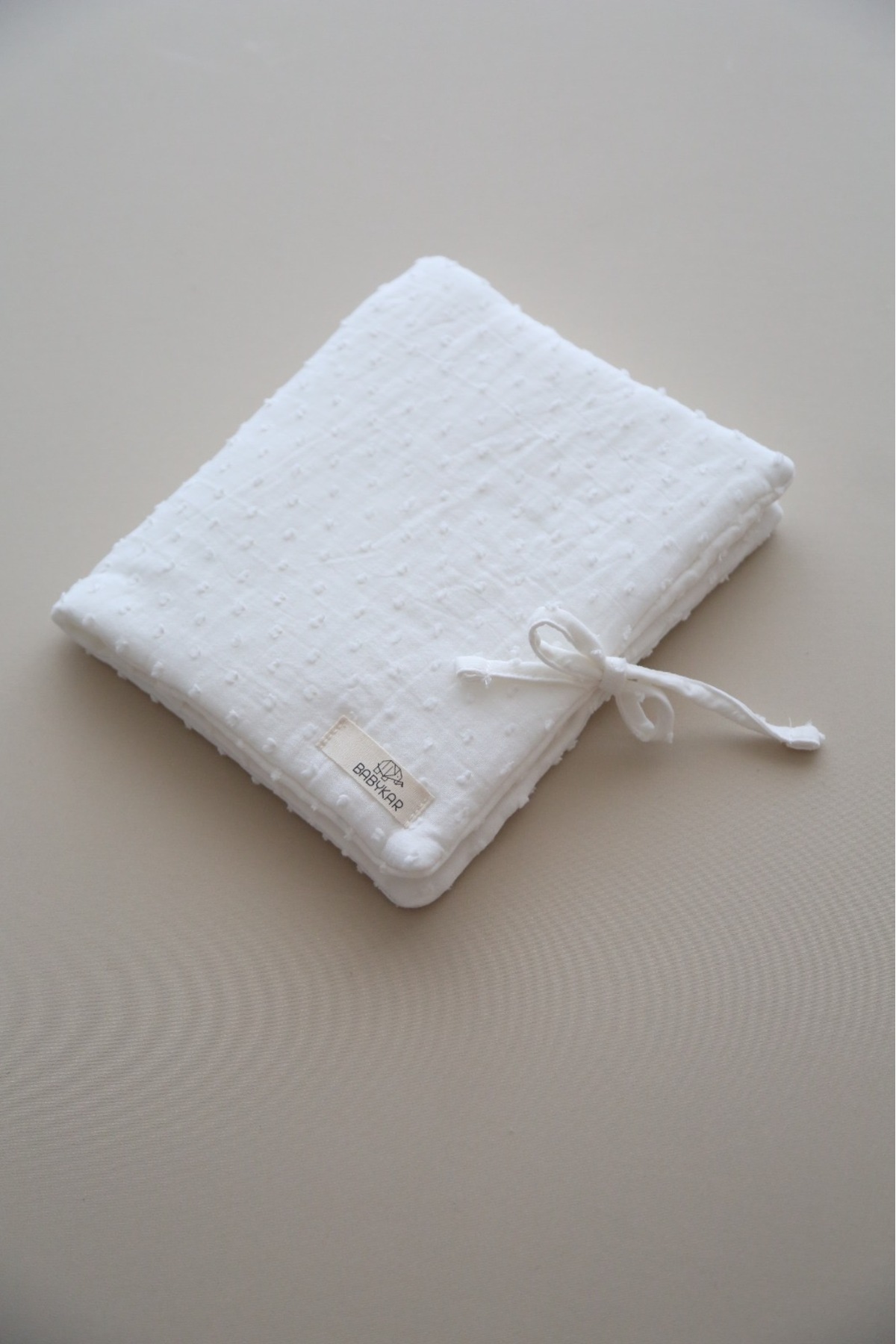 BabyKAR Alt Açma Matı, Bakım Çantası ve Bez Çantası Set Ponponlu Müslin fotoğrafı 6 (önizleme)
