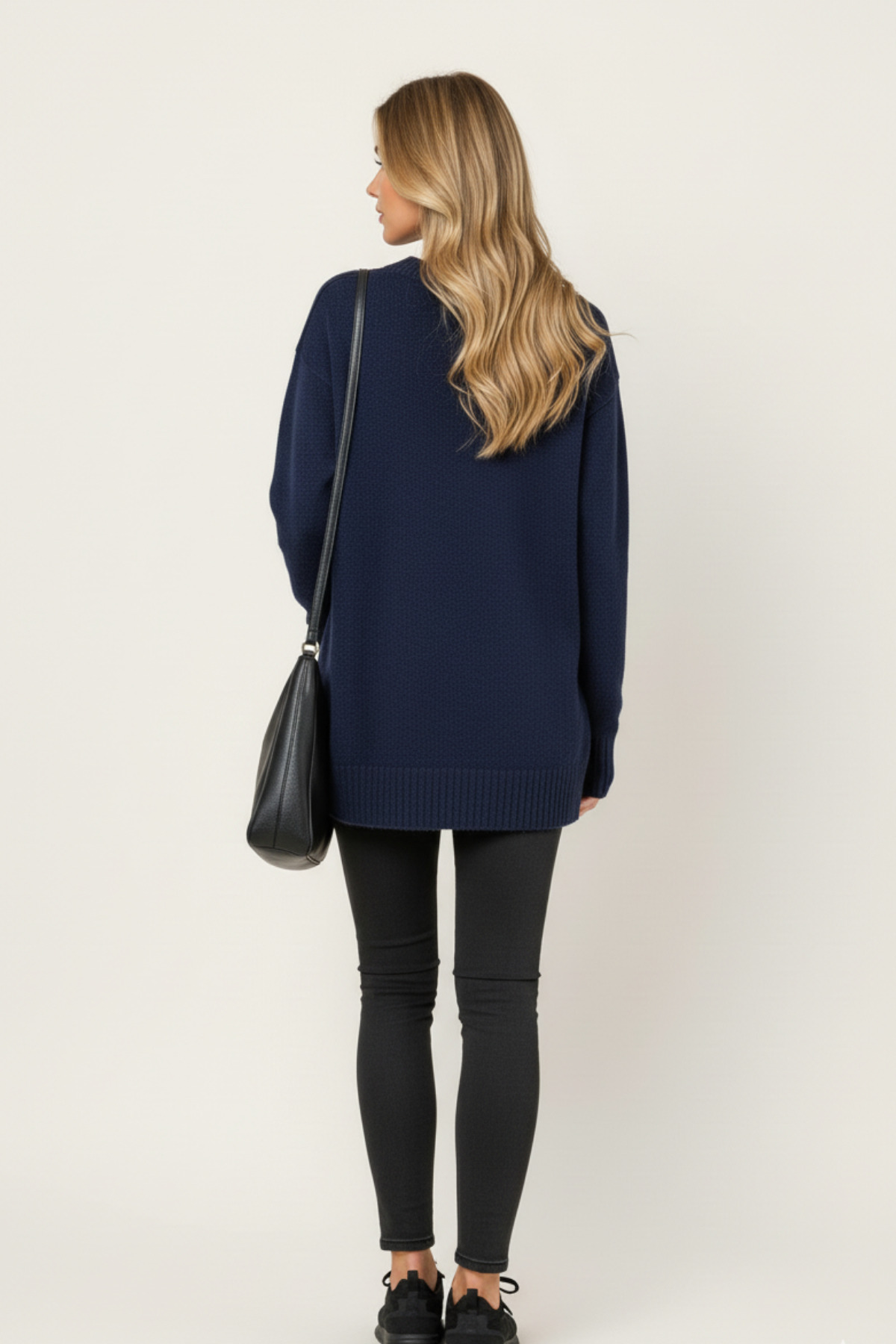 UNCİA OUTDOORS  vengeance salaş Bisiklet Yaka Oversize Triko Kazak - Görsel 2