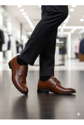 GÜR MODA AYAKKABI KLASİK RUGAN TABA RENK ORTOPEDİK