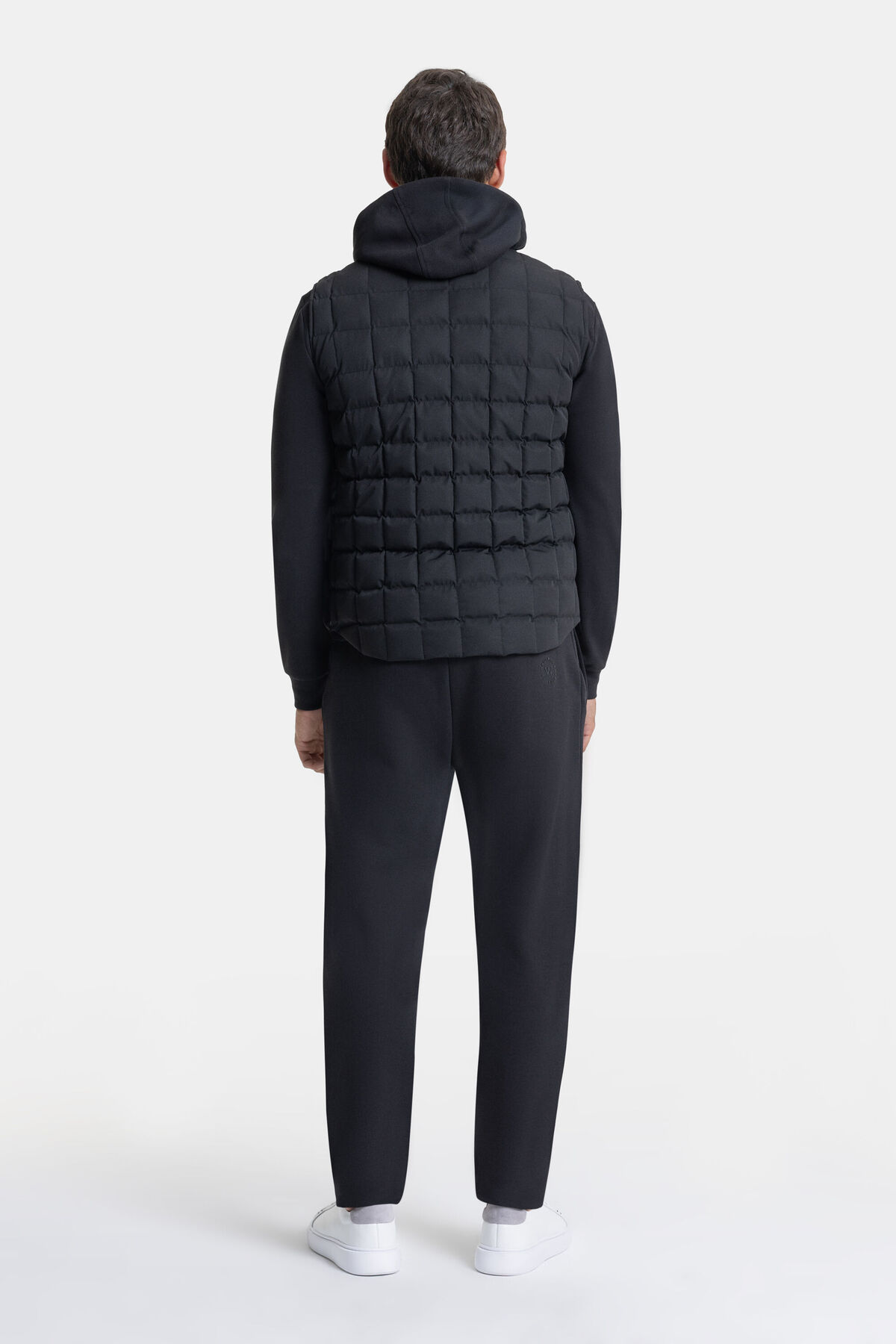 W Collection FERMUARLI SİYAH YELEK görsel 6