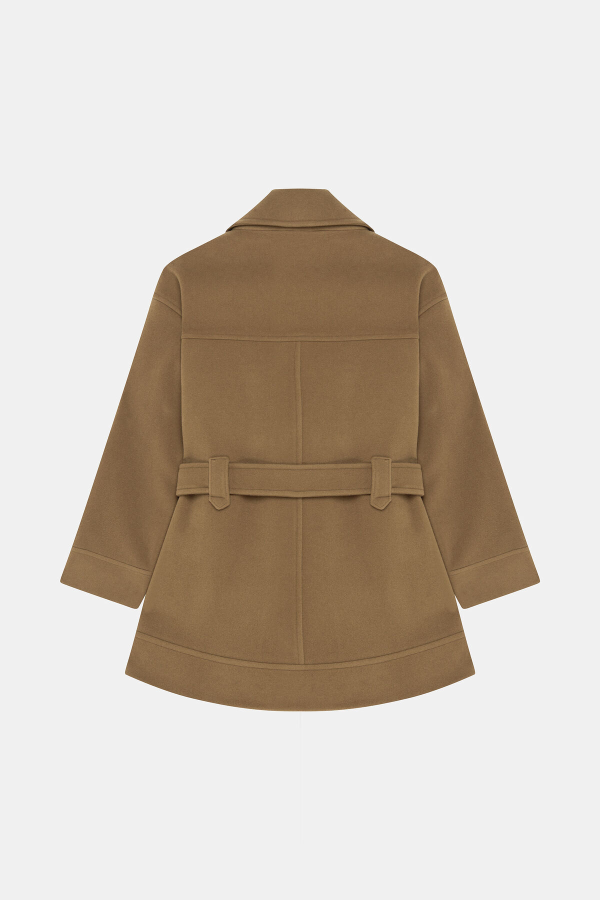 W Collection  VİZON YÜN KARIŞIMLI KABAN - Görsel 2