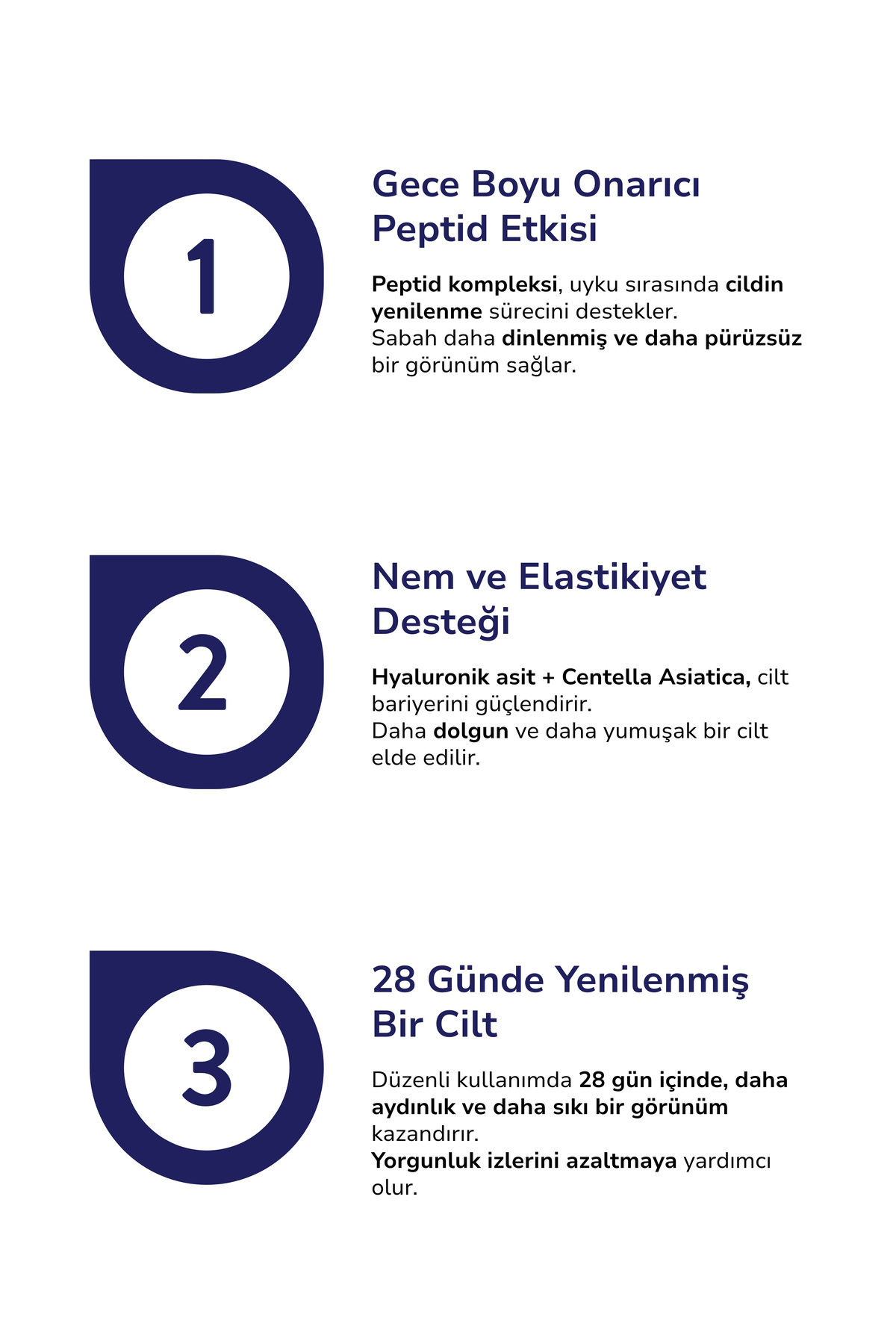 Gece Cilt Bakım Serumu Panthenol(B5), Lifting Etkili Yoğun Nemlendirici Gece Formülü (50 ml) — sgece — تصویر 2 از 6