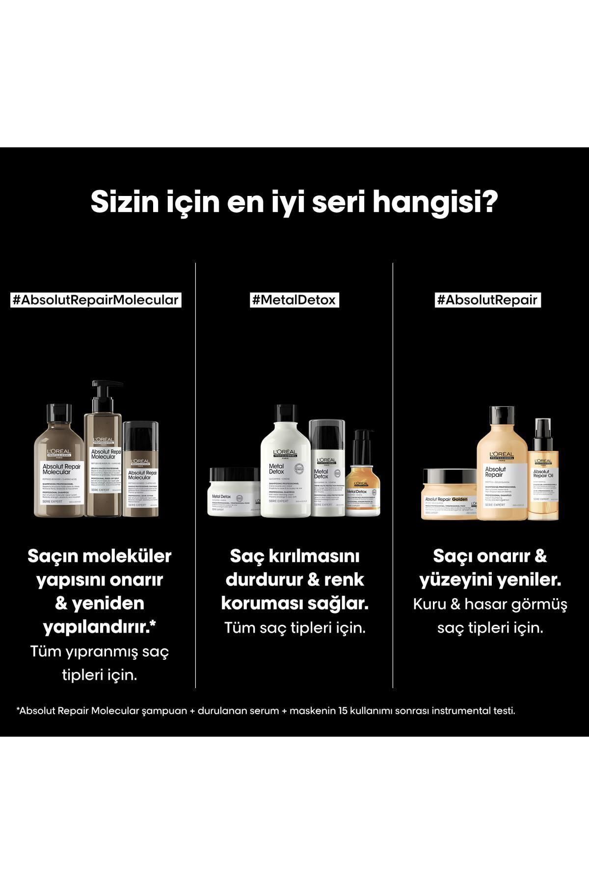 Serie Expert Absolut Repair İçten Dışa Güçlendirici Molecular Bakım Seti — 3474637153564S2 — تصویر 5 از 5