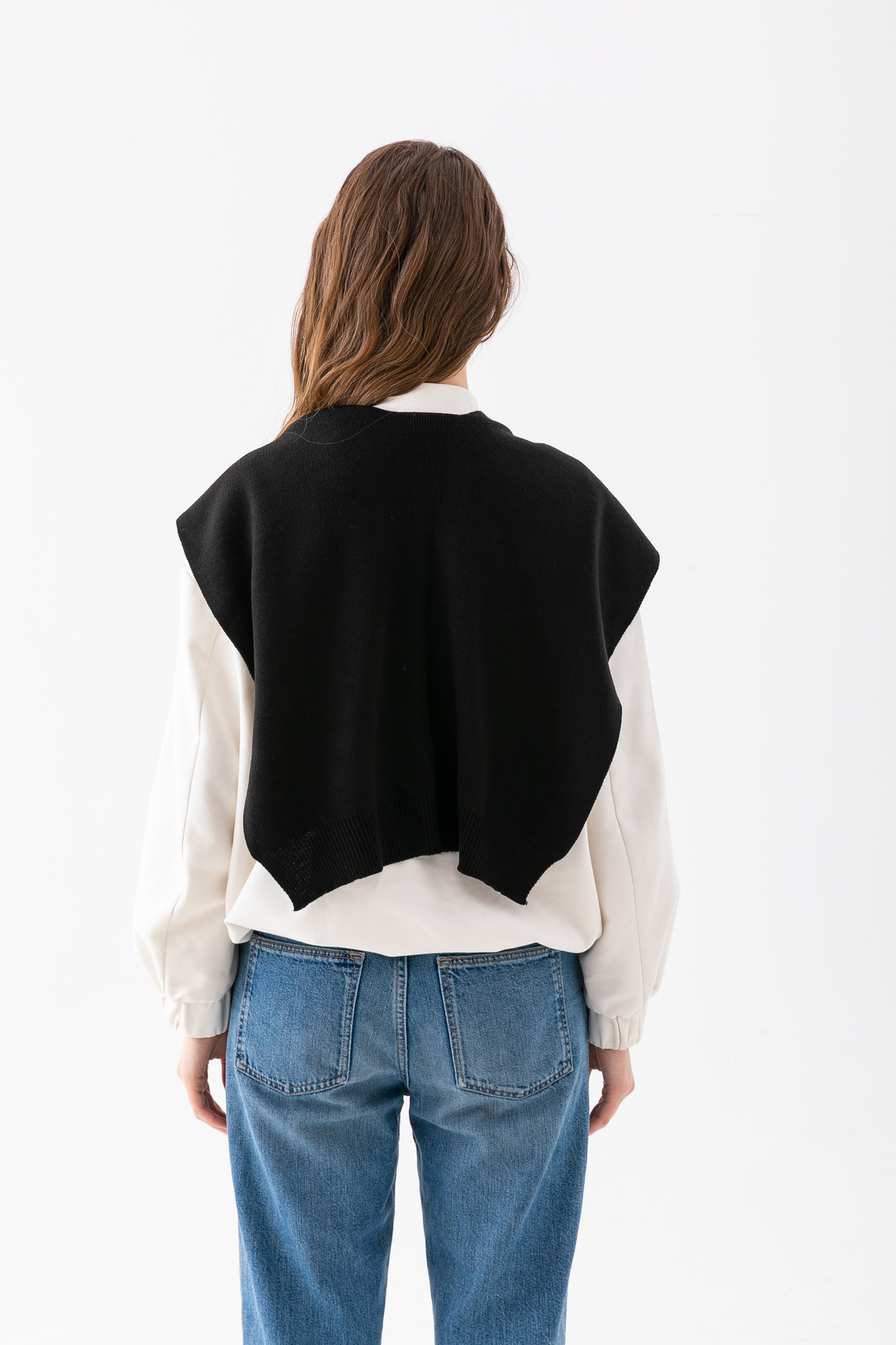 Wega Moda Kare Parçalı Patchwork Atkı - Spor Triko Örme Omuz Atkısı | Unisex Boho Şal - Atkı görsel 8