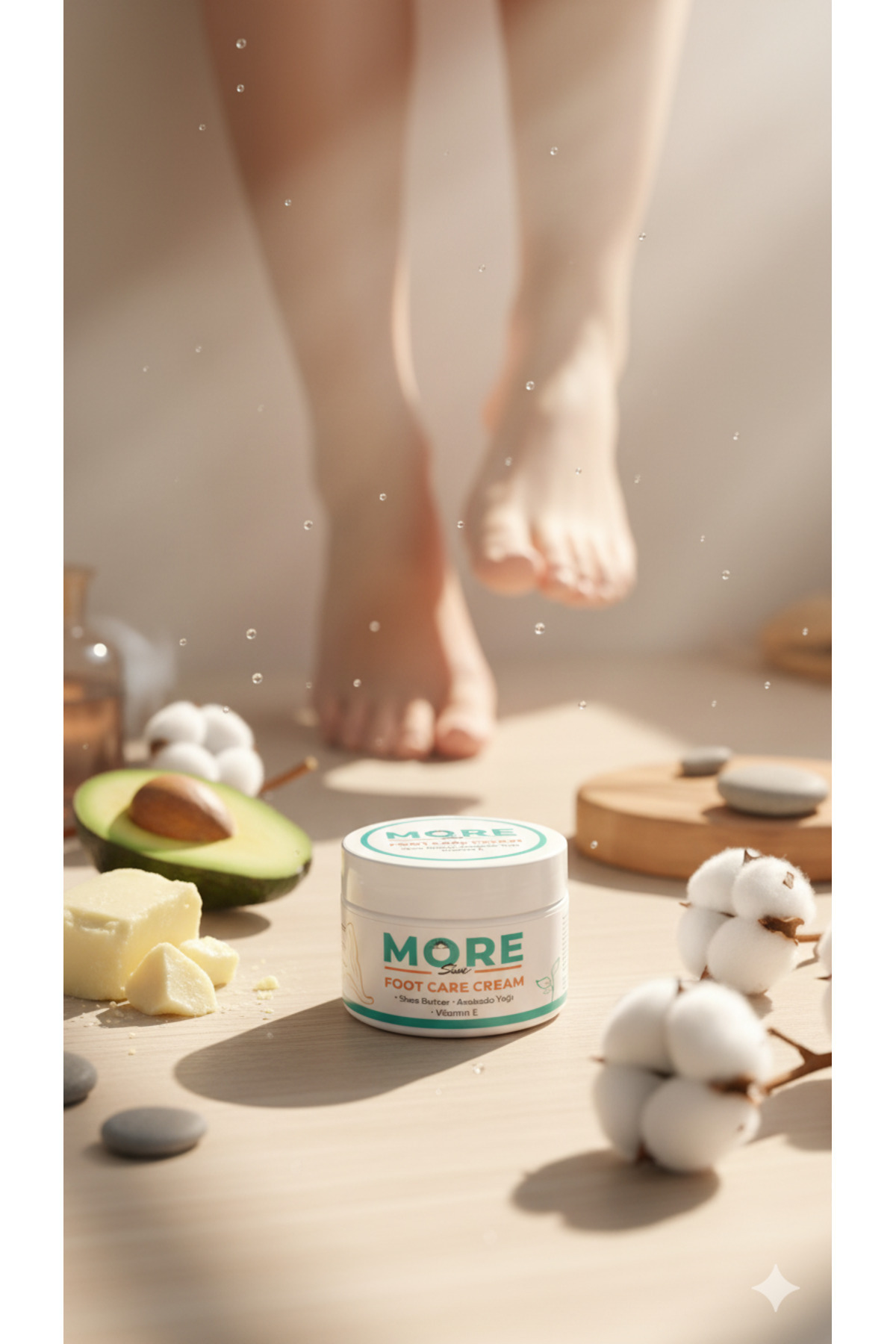 Ayak Ve Topuk Çatlak Kremi, Ayak Bakımı, Ayak Kokusu 100ml — MTH26261503409 — تصویر 6 از 6