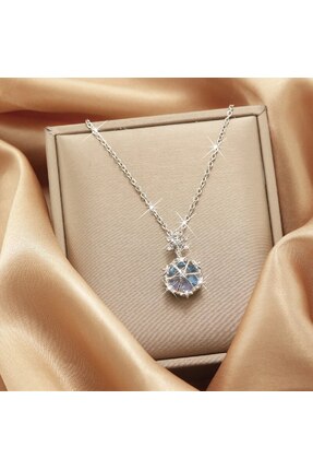 lilith accesuary Hologram Kar Küresi Kolye, Çelik Kadın Kolye, Hediye Kolye *...