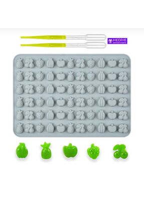 Şenhomee Epoksi Sugarcraft Şekerleme Jelibon Mini Meyveler Silikon Kalıbı (da...
