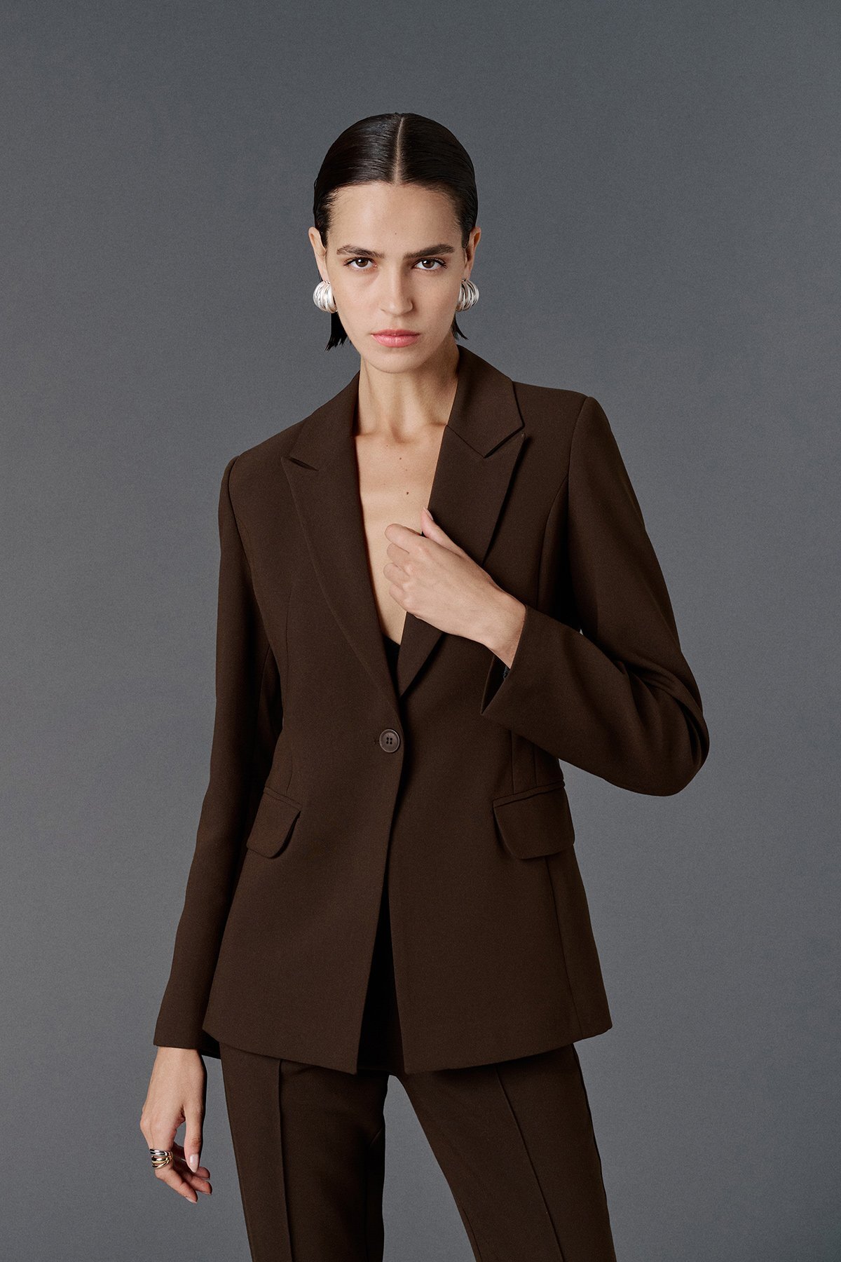 VATKALI  Fitted Kesim Blazer Ceket - Görsel 4