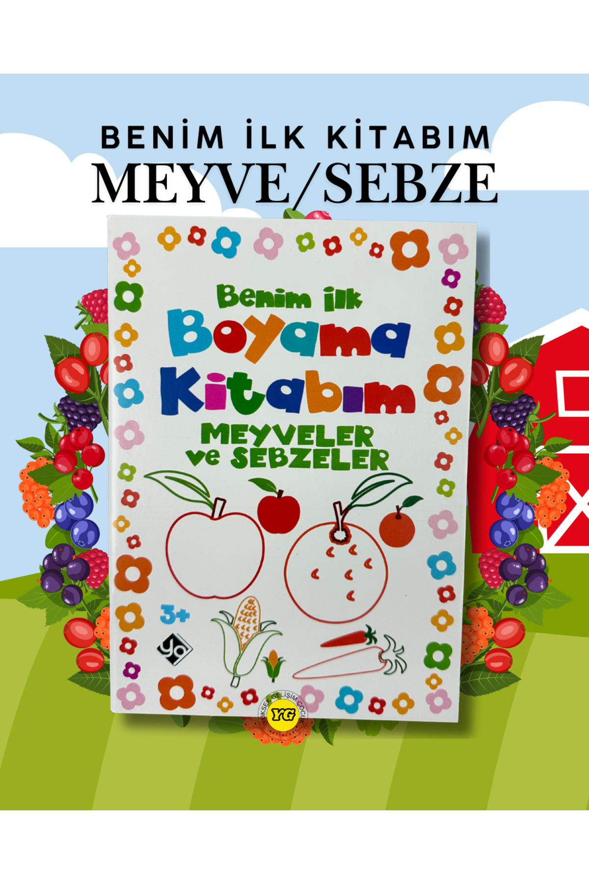 Burhan Yayınları BENİM İLK BOYAMA KİTABIM 4'LÜ SET fotoğrafı 4 (önizleme)