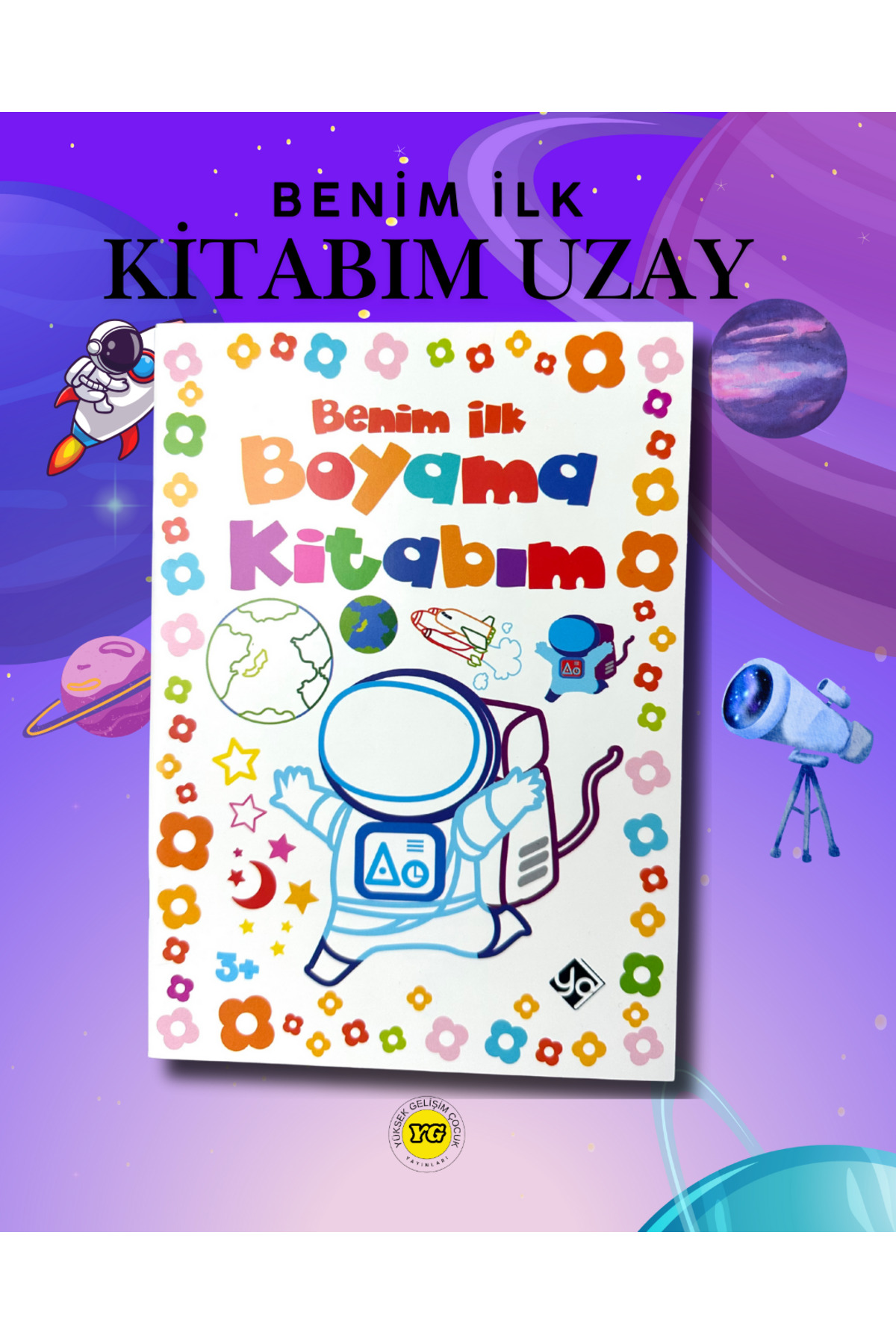 Burhan Yayınları BENİM İLK BOYAMA KİTABIM 4'LÜ SET fotoğrafı 2 (önizleme)