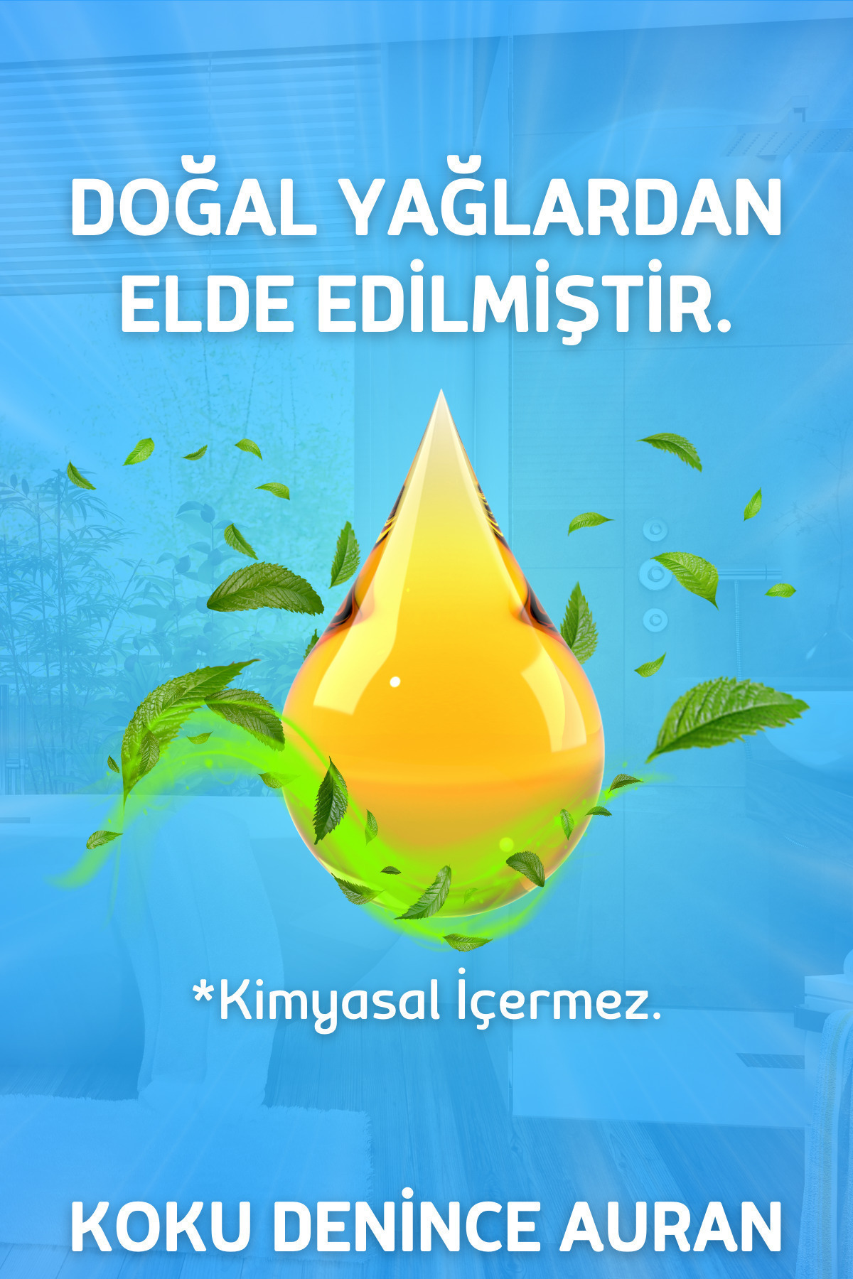 AURAN Beyaz Sabun, Bebek Pudrası ve Amber Romantik Oda Ve Çamaşır Spreyi Oda Kokusu 3'lü Set 250ml fotoğrafı 2 (önizleme)