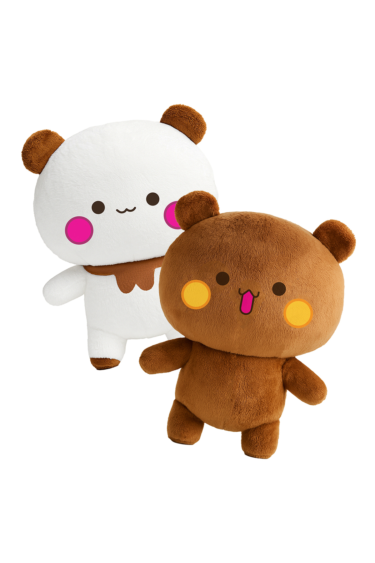 The Most Adorable Form of Love, Special for Valentine - 2-Piece Bubu Dudu Plush Toy