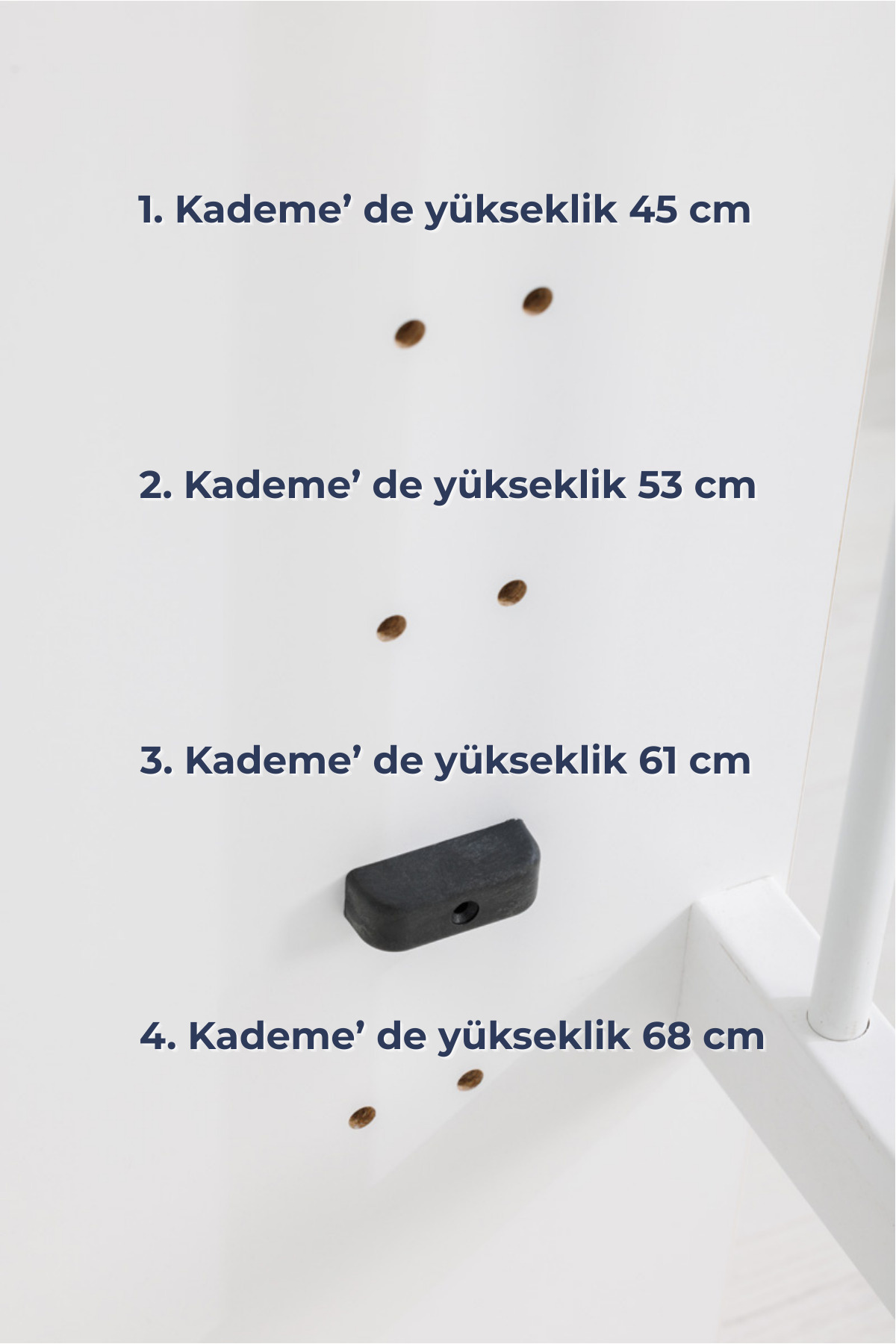 Babywhen Pratik Sallanır Kademeli Anne Yanı Bebek Beşik - Bebek Yatağı - Park Yatak - 60x120 Cm - Bw1075 fotoğrafı 5 (önizleme)