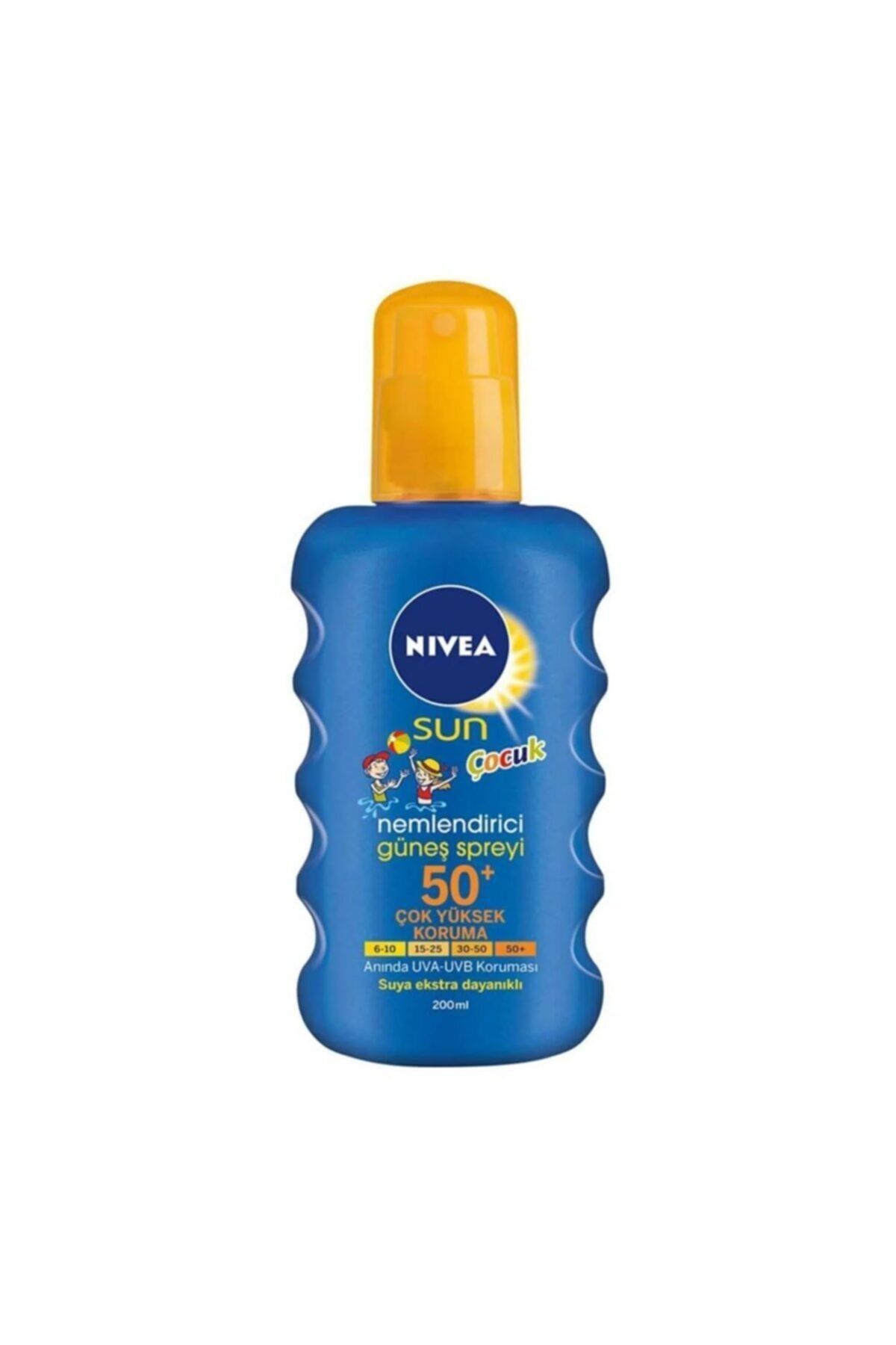 NIVEA SUN KİDS CARİNG ÇOCUK GÜNEŞ SPREYİ 50+ 200ML — N-903070