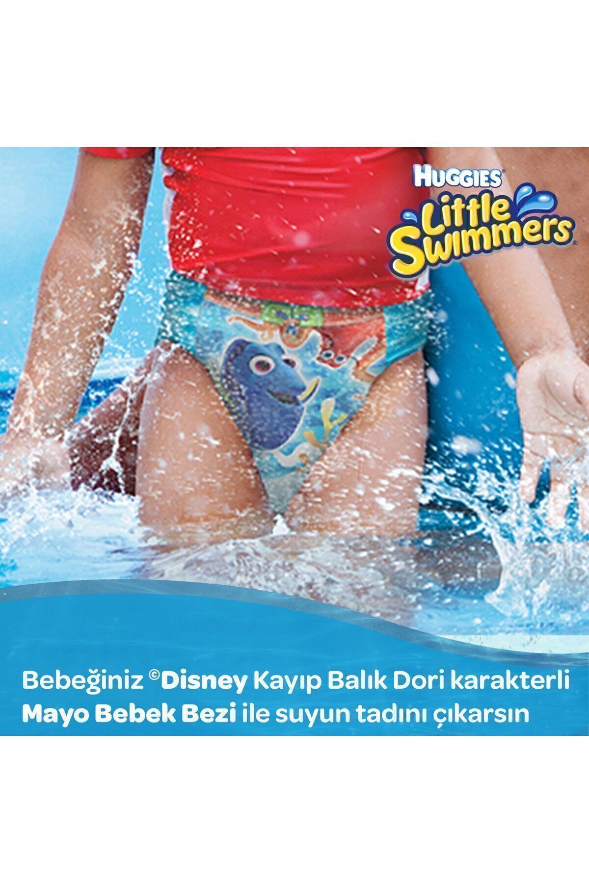 Huggies Little Swımmers Mayo Bebek Bezi Beden:5-6 (12-18KG) Tekli (İç Adet 11) fotoğrafı 2 (önizleme)