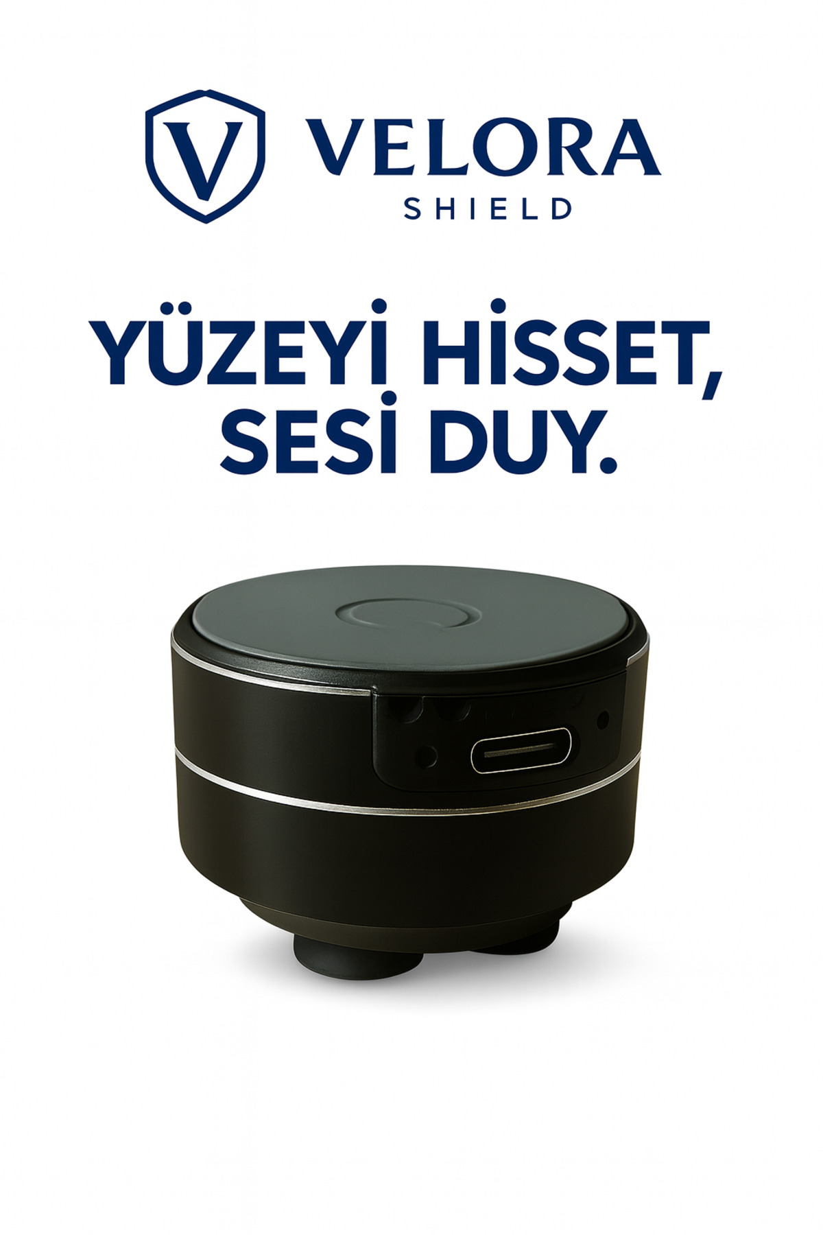 VELORASHILD Kemik İletim Dalga Hoparlör – Her Yüzeyi Hoparlöre Dönüştüren Mini Bluetooth 5.0