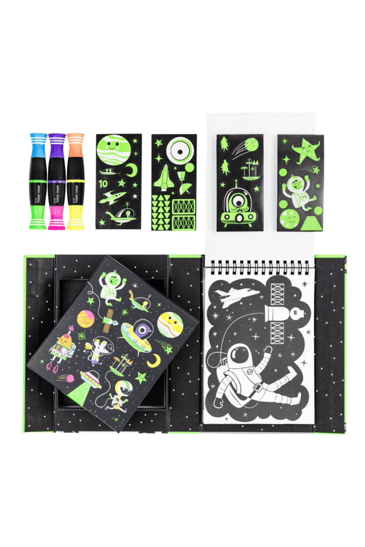 مجموعه نقاشی Tribe Neon - فضای بیرونی