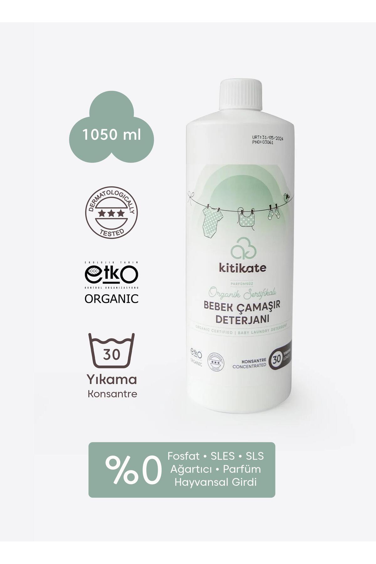 kitikate Organik Çamaşır Deterjanı 1050 ML - Fiyatı, Yorumları