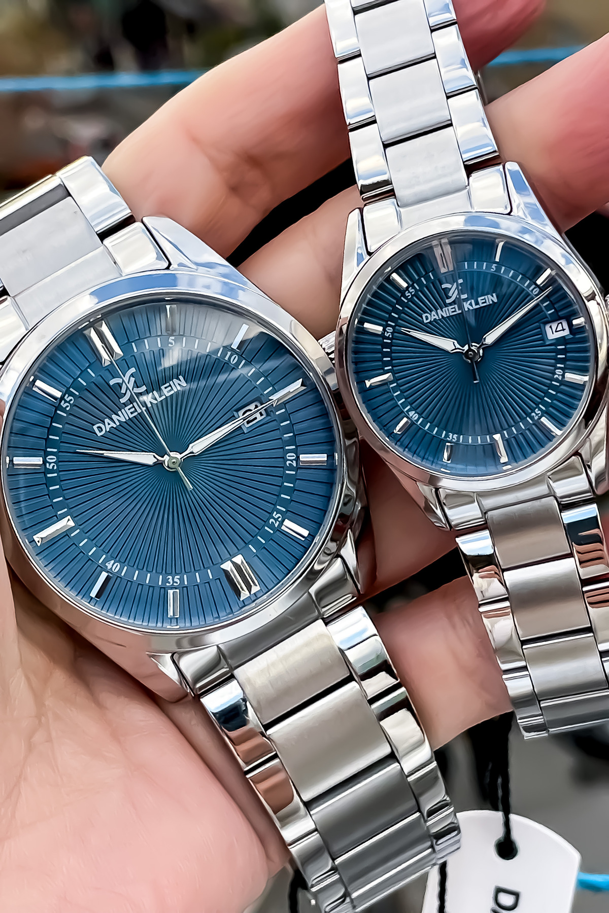 ساعت ضدآب فولاد ضدزنگ زوج عاشقان بالدار