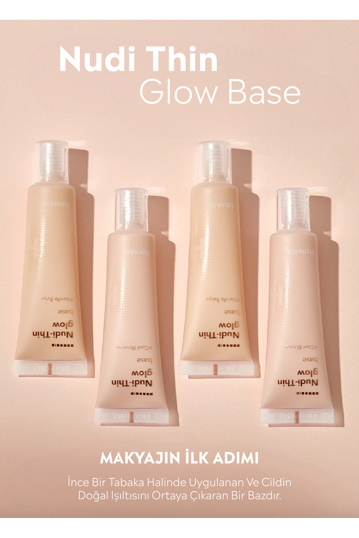 Doğal Işıltılı Makyaj Bazı - Cool Blossom — بژ coolblossom — تصویر 2 از 8