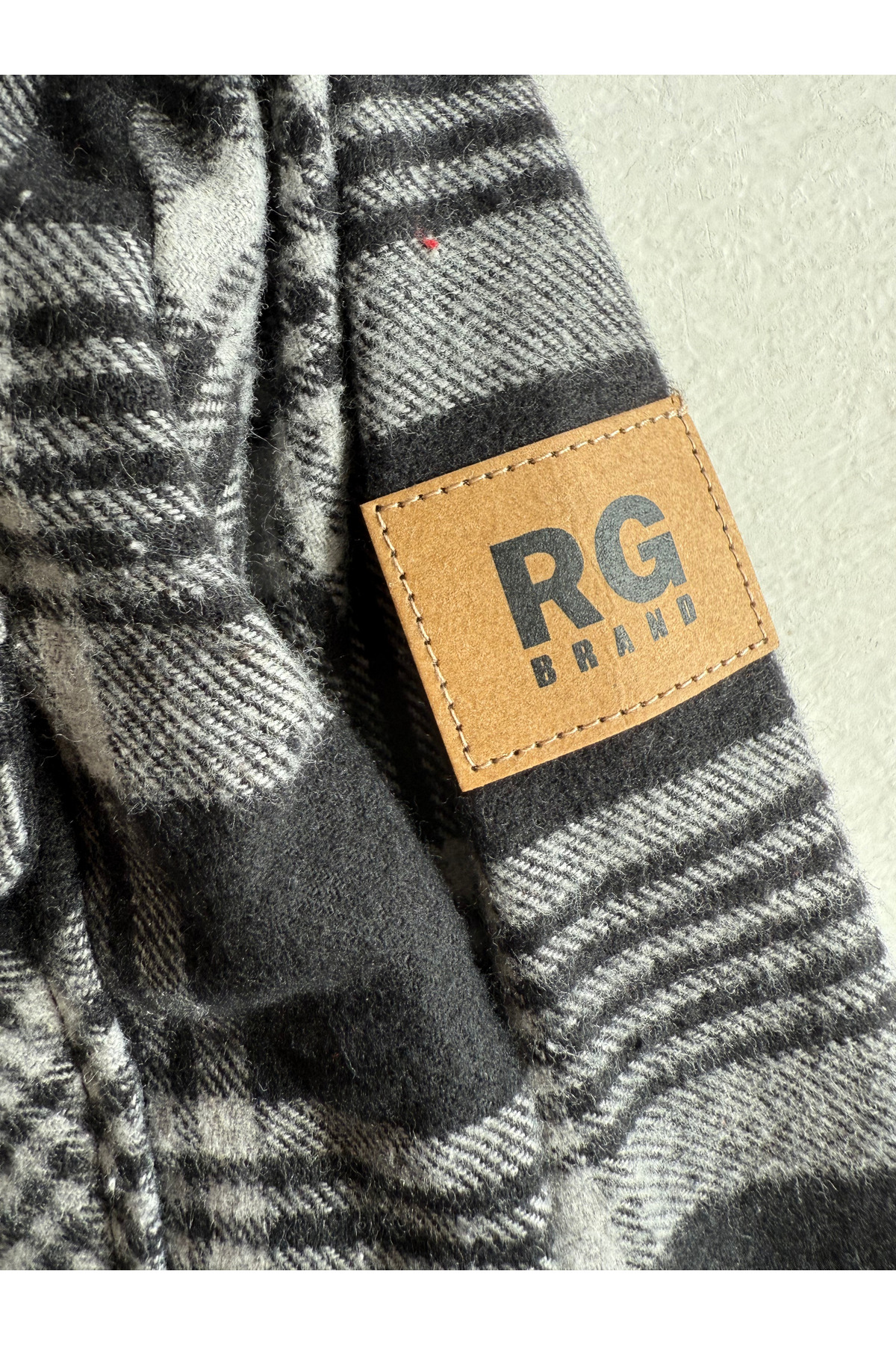 rg kidsstore Bebek Jaglon Detaylı Oduncu Gömleği fotoğrafı 6 (önizleme)