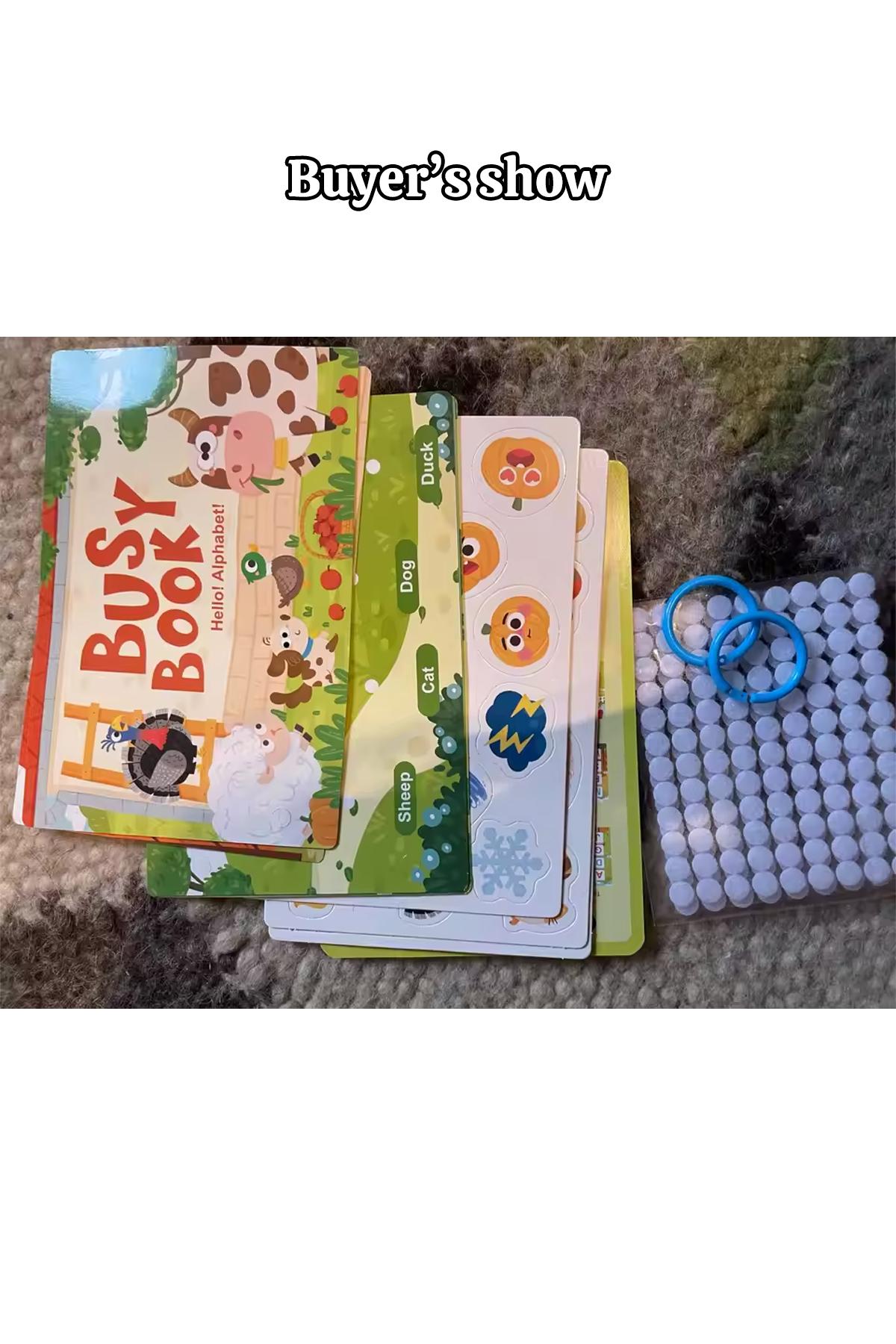 کتاب سرگرمی حیوانات مزرعه برای کودکان، برچسب‌های حیوانات، وسایل نقلیه و دایناسورها، بازی‌های جورکردن اعداد و حروف