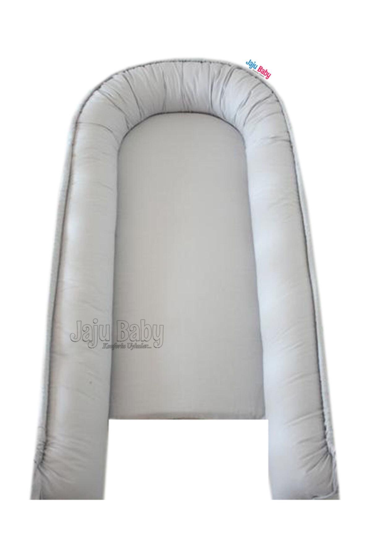 Jaju Baby Babynest Gri Kulaklı Ortopedik Babynest - Konforlu ve Güvenli Bebek Yatağı fotoğrafı 2 (önizleme)