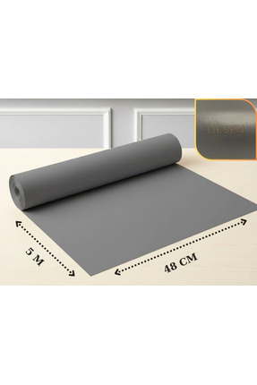 almital mobilya aksesuarları furniture accessories 48 cm x 5 m - Antrasit sun...
