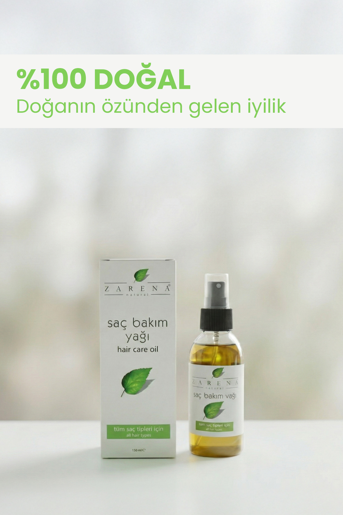 Zarena Saç Bakım Yağı 150ml — 8681085046378 — تصویر 4 از 4