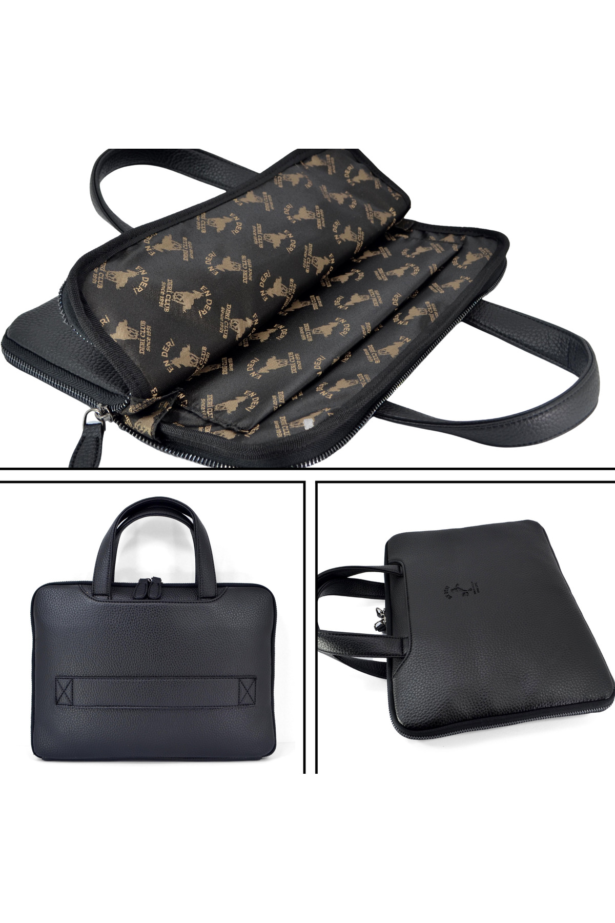 en deri  Macbook Ve Notebook 12-13-14 Inç Uyumlu Macbook Çantası Notebook Çantası - Görsel 7