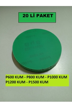 Kent 125 MM CIRT ZIMPARA 20 Lİ PAKET (600-800-1000-1200-1500 KUM)