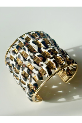 ISTBIRD ACCESSORIES Leopar desenli tasarim bileklik