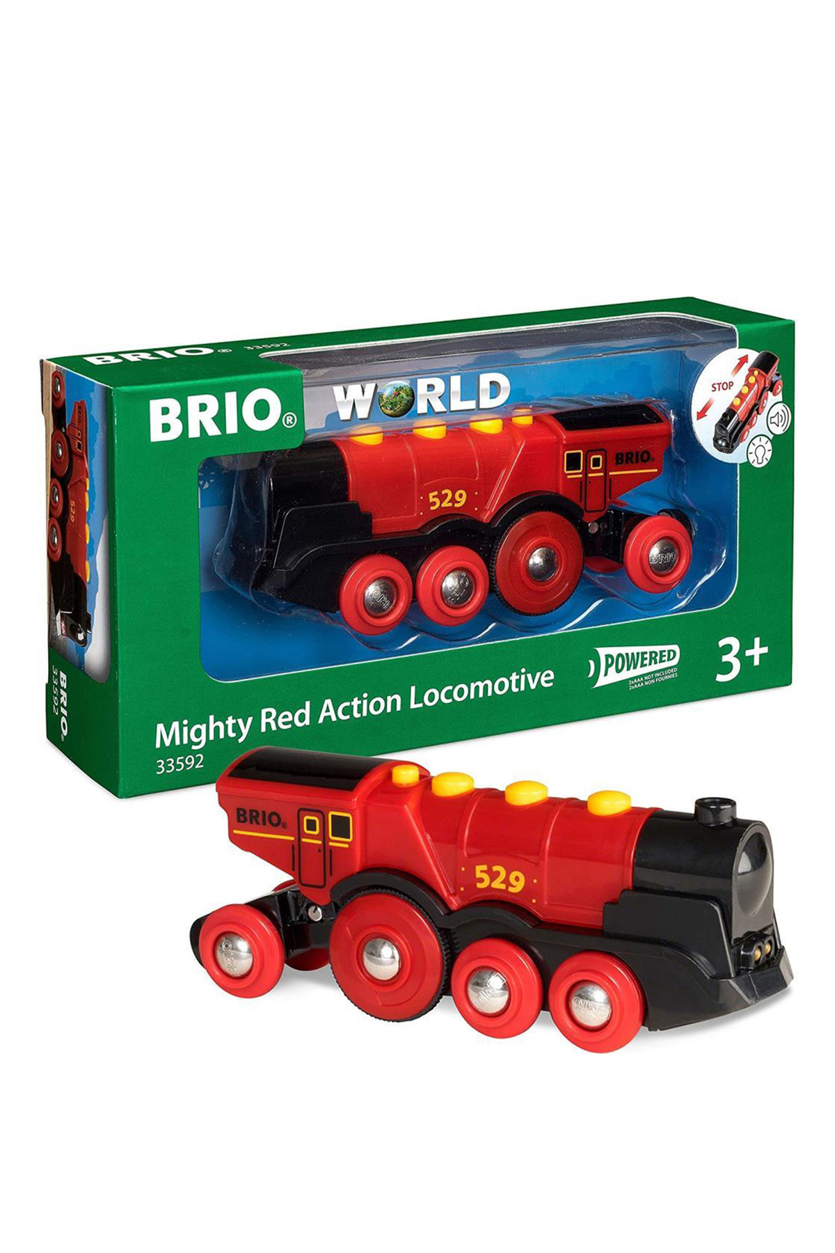 BRIO Kırmızı Lokomotif Oyuncak