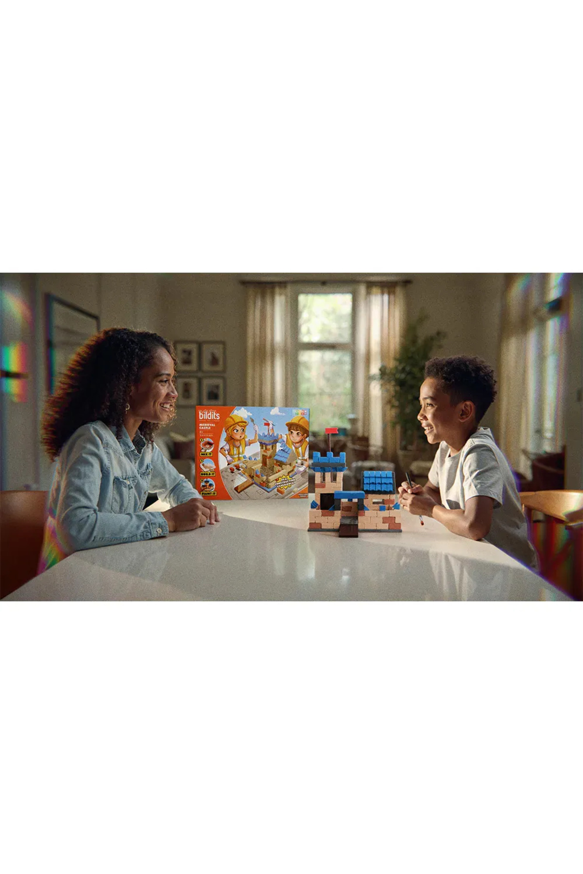 قلعهٔ قرونوسطایی Bildits – کیت ساختوساز آجر سیمانی دستساز