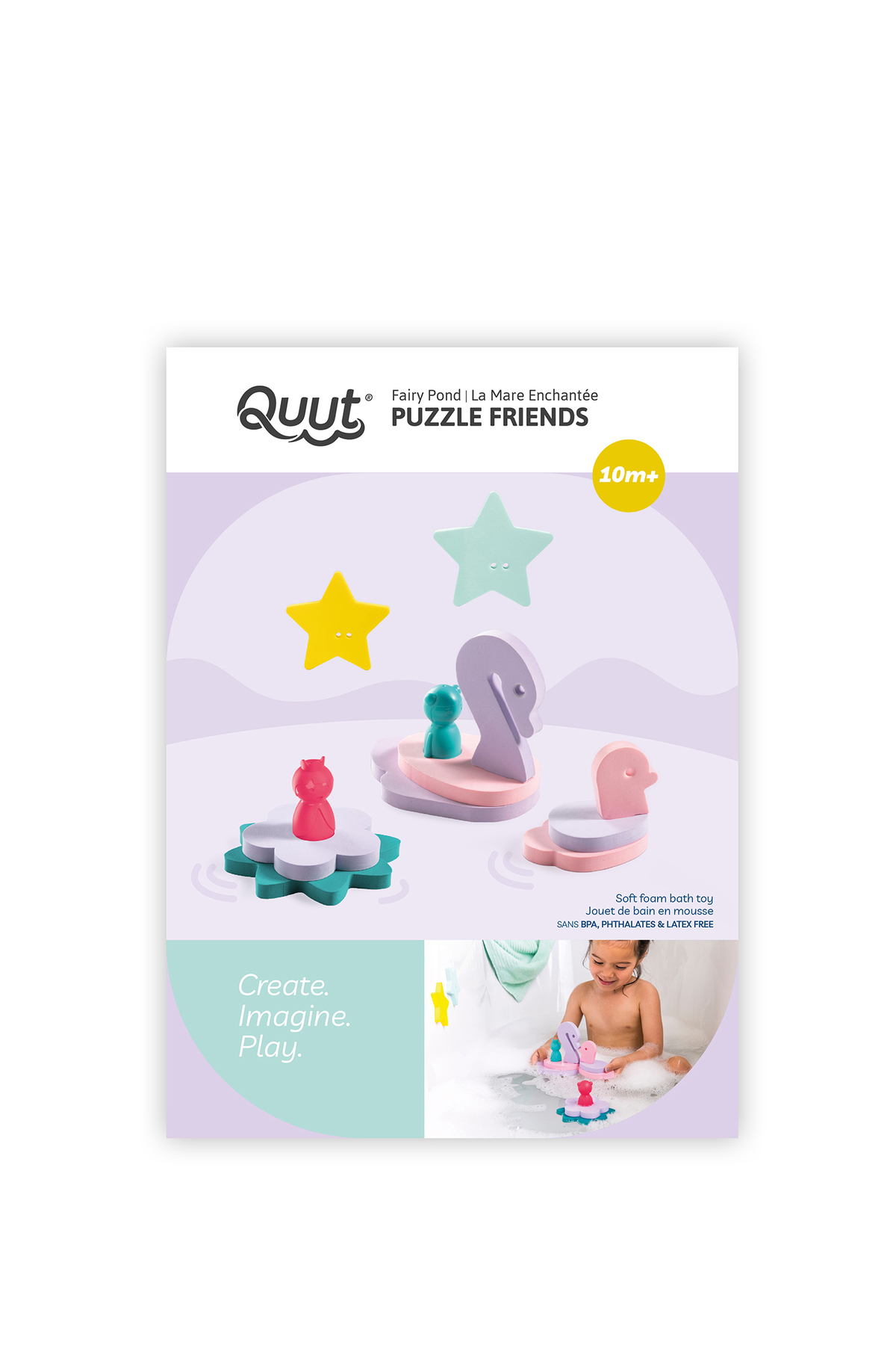 Quut Fairy Pond Puzzle Banyo Oyuncağı fotoğrafı 2 (önizleme)