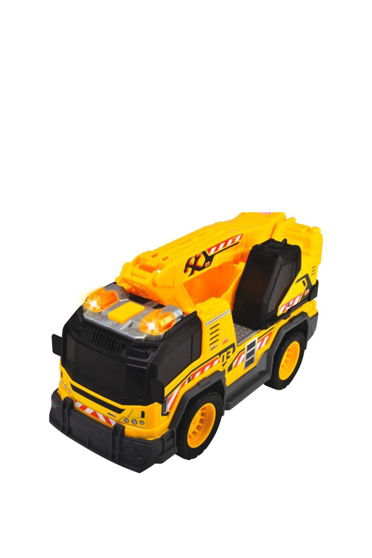 Dickie Sesli ve Işıklı Oyuncak Ekskavatör Kamyon 30 cm