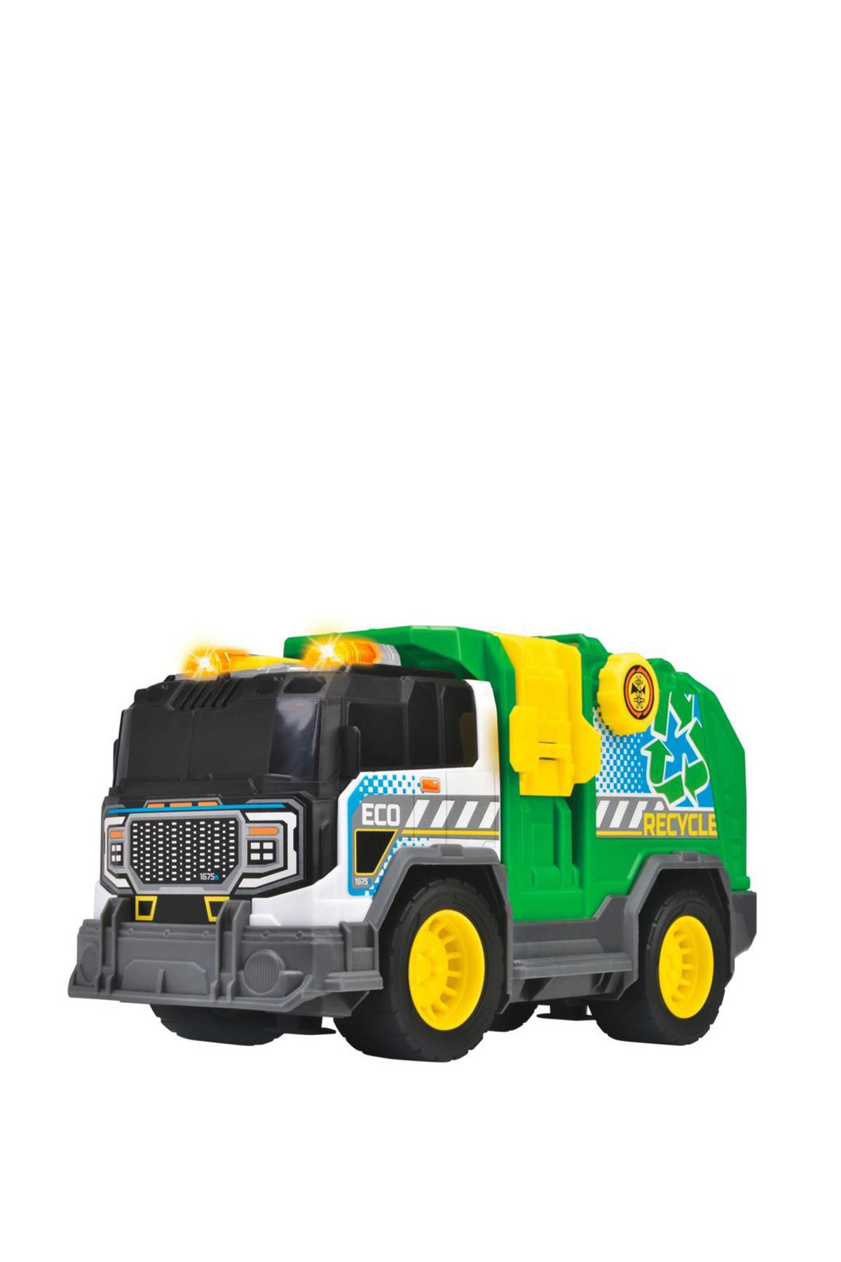 Dickie Sesli ve Işıklı Oyuncak Geri Dönüşüm Kamyonu 30 cm