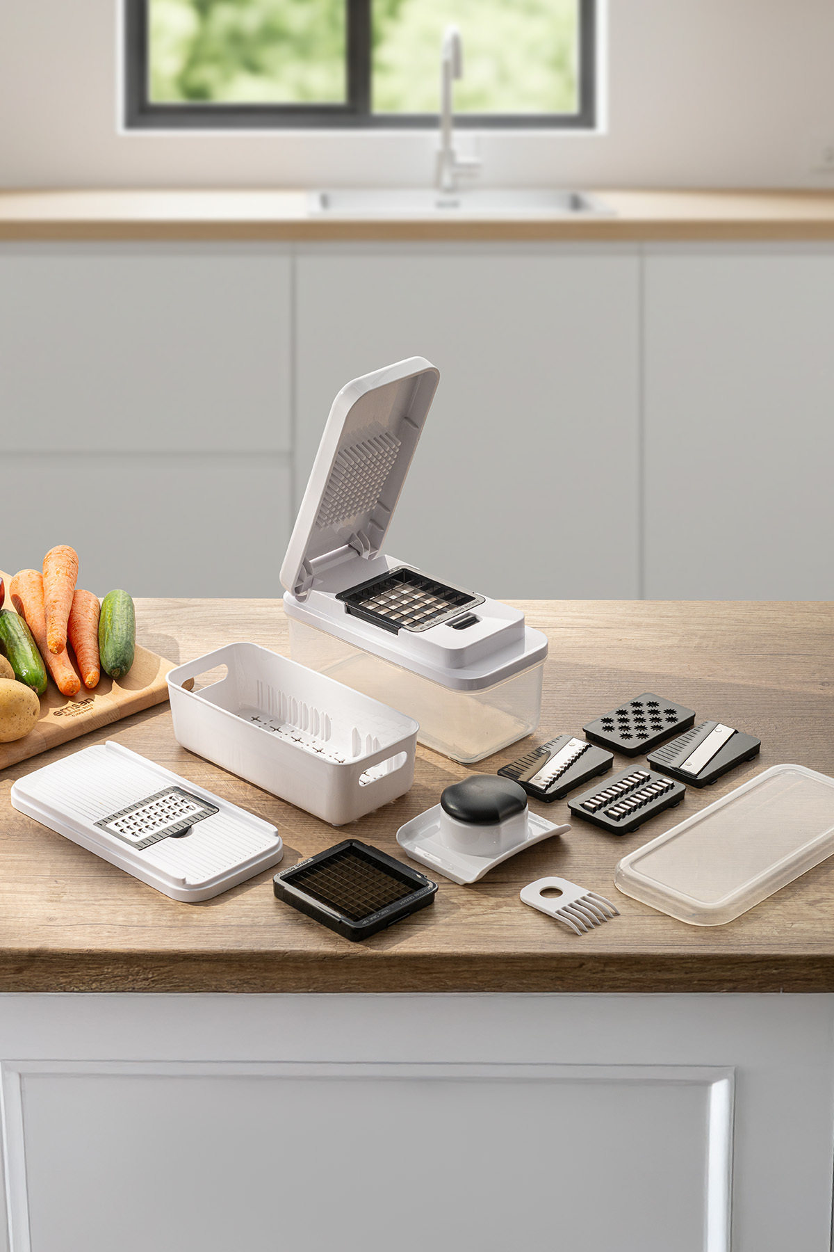 Emsan Smart Hazneli Doğrayıcı 8 Parça