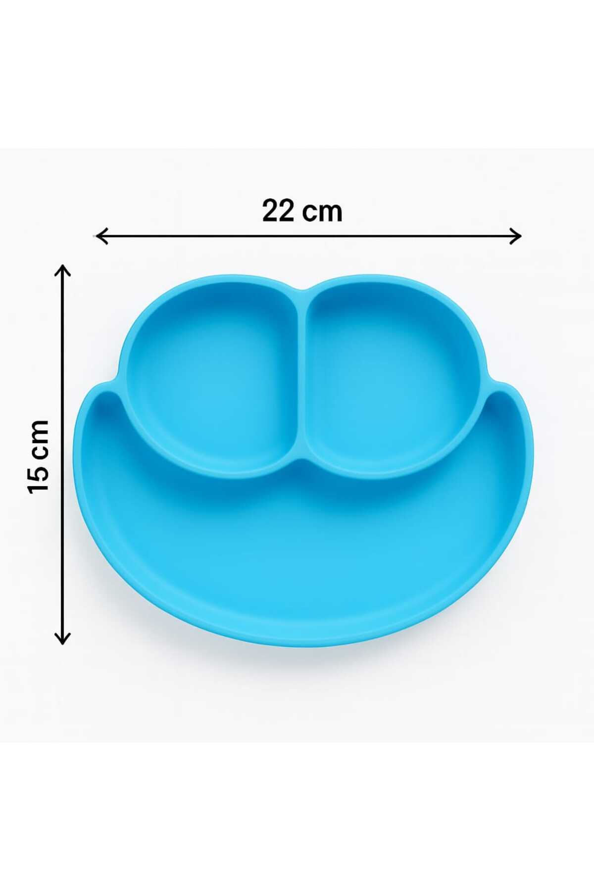 CKM silikon Bebek Beslenme Seti Mavi 9 Parça Silikon Mama Seti – BPA’sız – fotoğrafı 2 (önizleme)