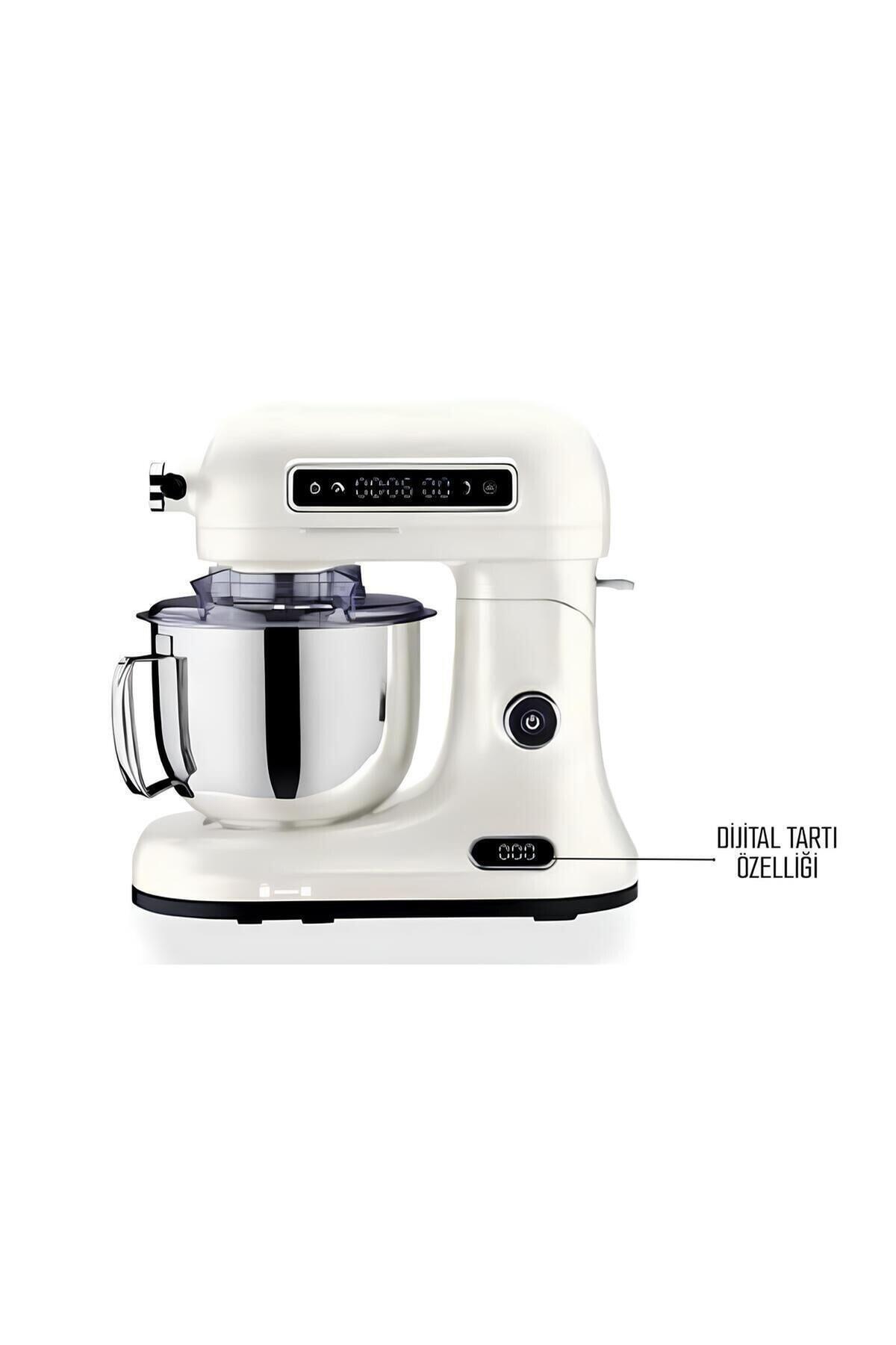 KORKMAZ Mix Master Stand Mikser Vanilya 1600W