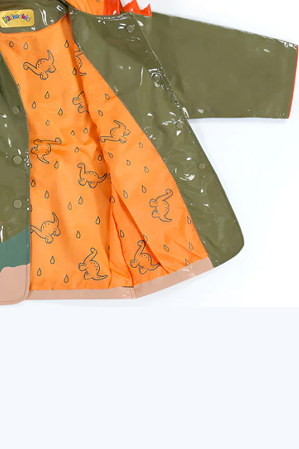 Panço Kidorable Erkek Bebek Dinozor Yağmurluk fotoğrafı 2 (önizleme)