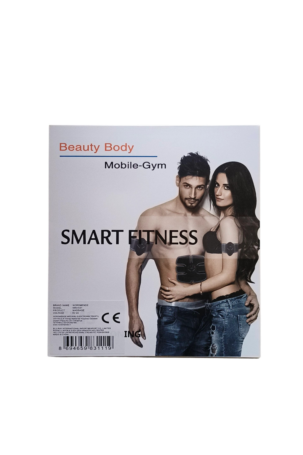 ALLSOOWE Six Ped Karın Kas Kol Vucut Çalıştırma Masaj Tens Aleti